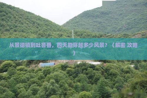 景德镇去新疆吐鲁番四日游
