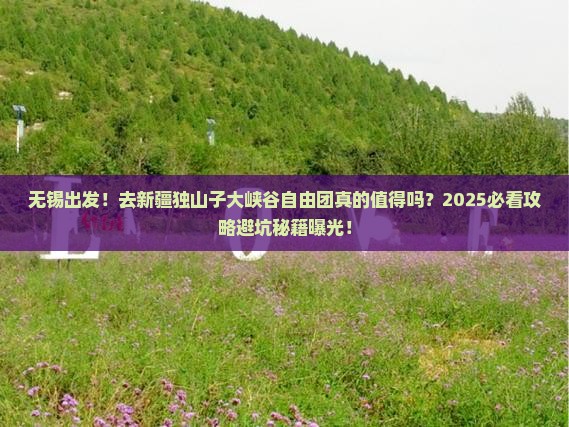 无锡到新疆独山子大峡谷自由团