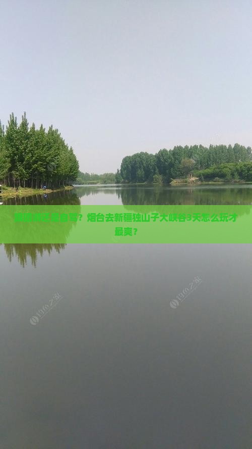 烟台去新疆独山子大峡谷哪里玩