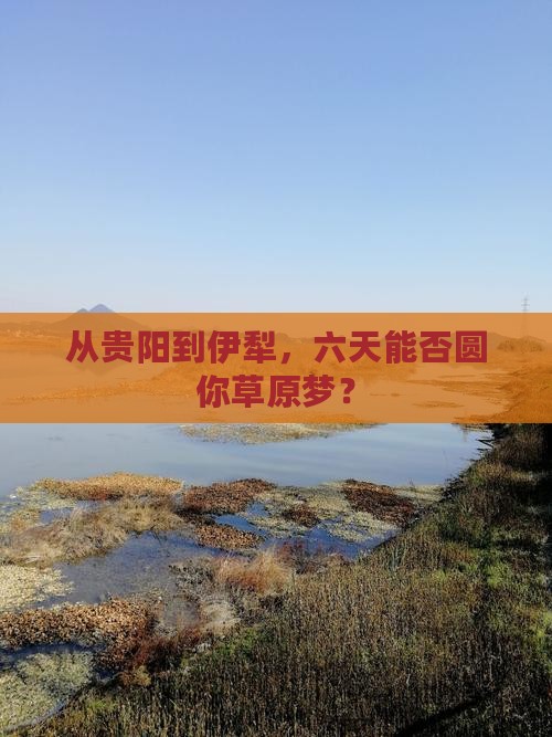 贵阳去新疆伊犁大草原六日游