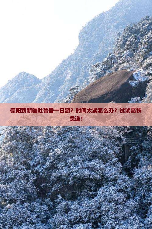德阳到新疆吐鲁番一日