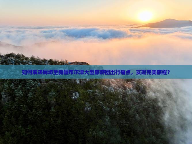 如何解决廊坊至新疆布尔津大型旅游团出行痛点，实现完美旅程？