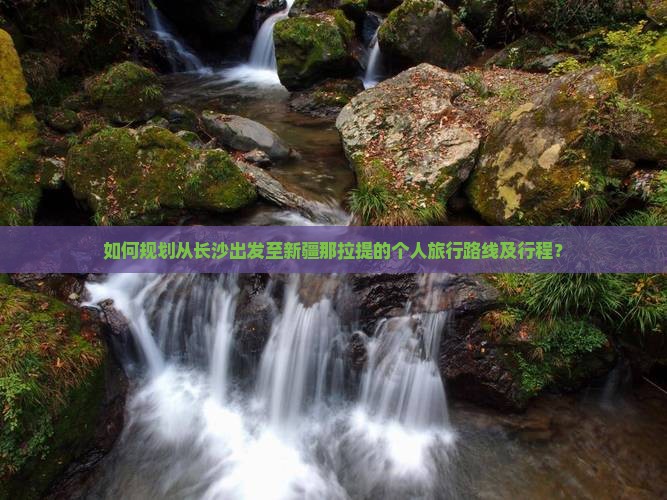 如何规划从长沙出发至新疆那拉提的个人旅行路线及行程？