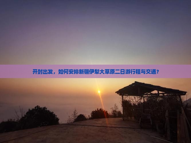 开封出发，如何安排新疆伊犁大草原二日游行程与交通？