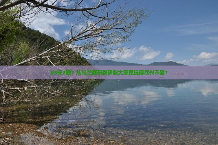 乌兰察布去新疆伊犁大草原二日游