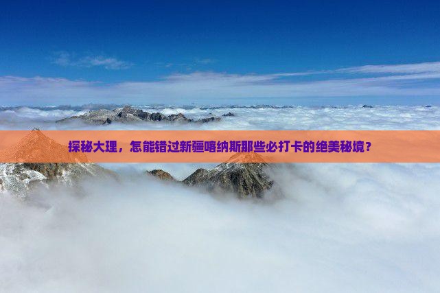 大理去新疆喀纳斯必去地