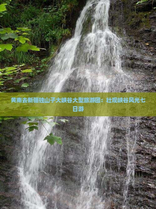 黄南去新疆独山子大峡谷大型旅游团