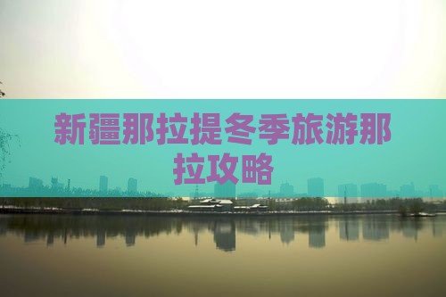 冬天到新疆那拉提自由团