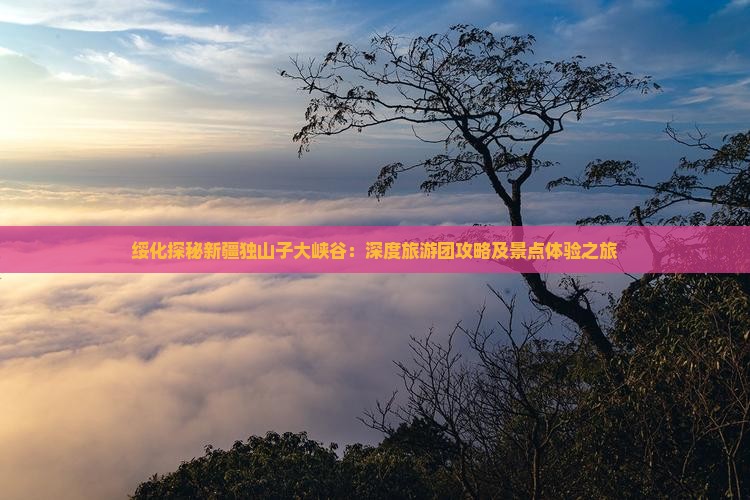 绥化去新疆独山子大峡谷大型旅游团
