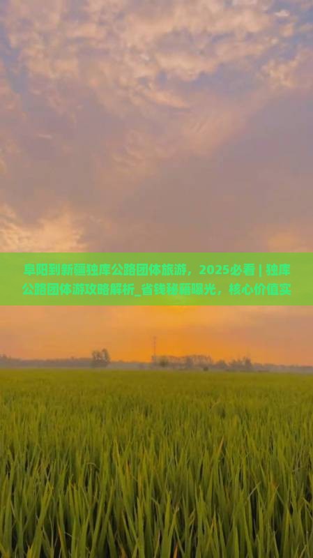阜阳到新疆独库公路团体旅游