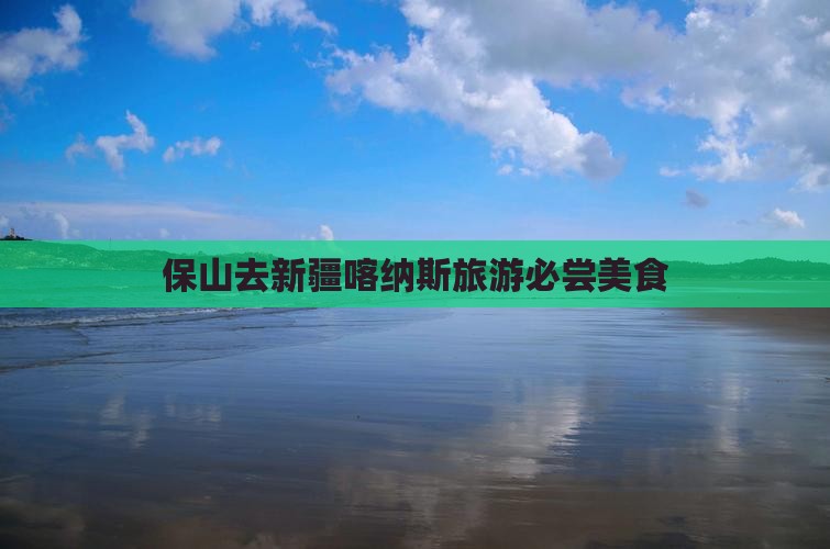 保山去新疆喀纳斯旅游小吃