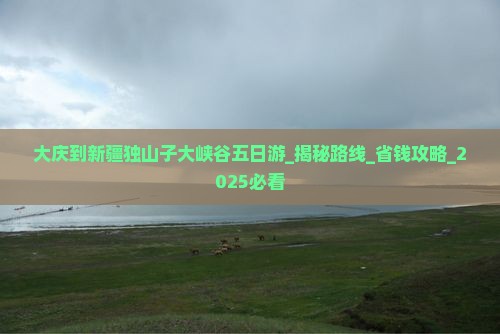 大庆到新疆独山子大峡谷五日游