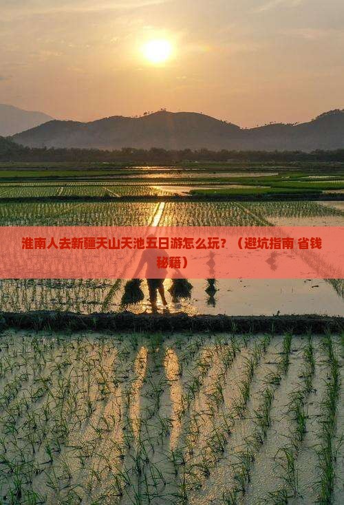 淮南去新疆天山天池五日游