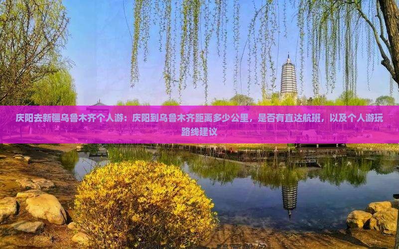庆阳去新疆乌鲁木齐个人游