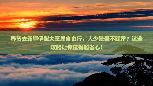 春节去新疆伊犁大草原自由行