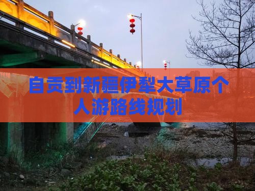 自贡到新疆伊犁大草原个人游