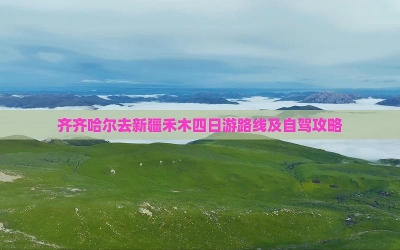 齐齐哈尔去新疆禾木四日游