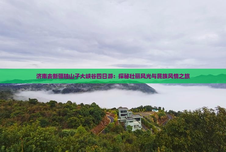 济南去新疆独山子大峡谷四日游