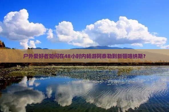阿泰勒到新疆喀纳斯二日游
