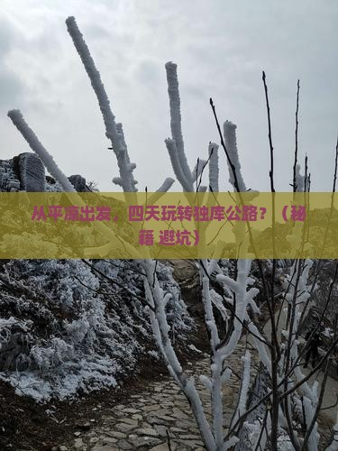 平凉去新疆独库公路四日游