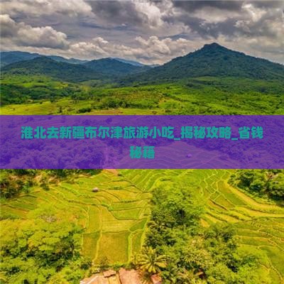 淮北去新疆布尔津旅游小吃