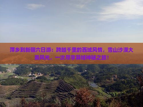 萍乡到新疆六日游