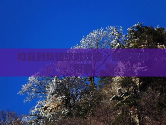 和县到新疆旅游