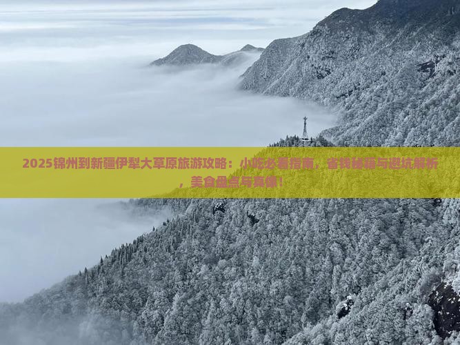 锦州到新疆伊犁大草原旅游小吃