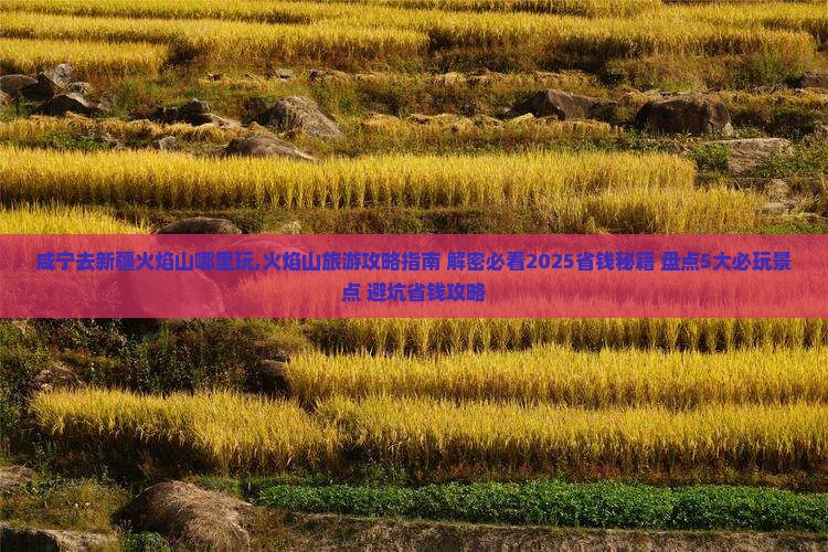 咸宁去新疆火焰山哪里玩