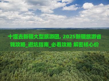 十堰去新疆大型旅游团