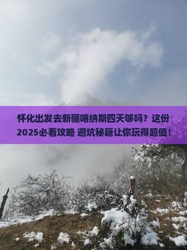 怀化到新疆喀纳斯四日游