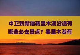 中卫去新疆赛里木湖必去地