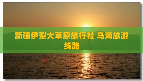 乌海去新疆伊犁大草原旅行社