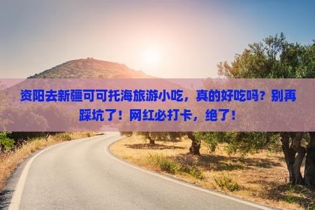 资阳去新疆可可托海旅游小吃