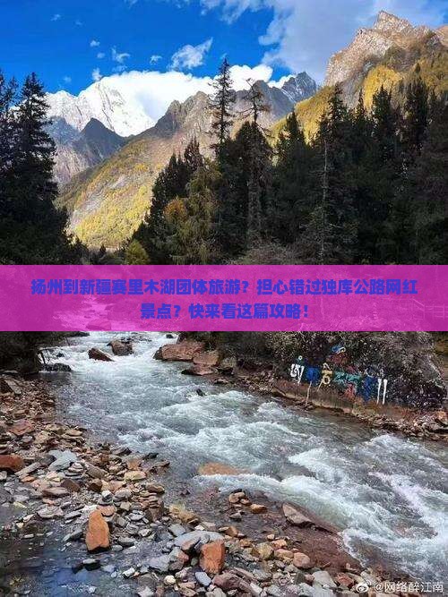 扬州去新疆赛里木湖团体旅游