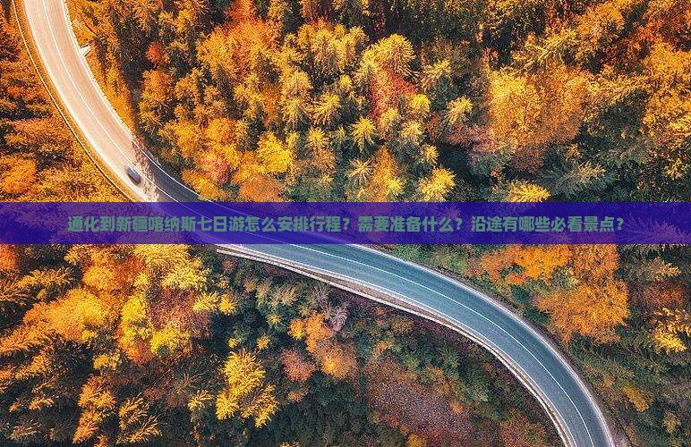 通化到新疆喀纳斯七日游