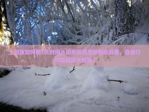 阳泉去新疆吐鲁番自由行