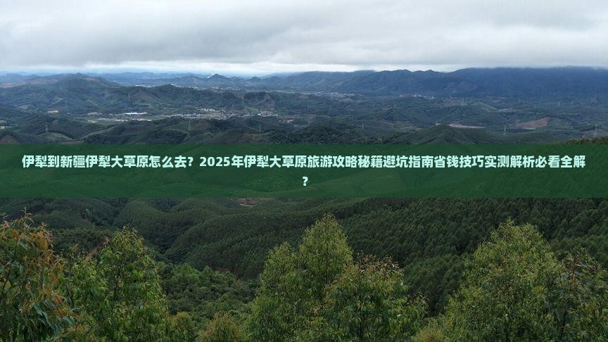 伊犁到新疆伊犁大草原团体旅游
