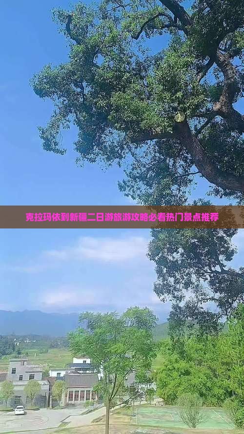 克拉玛依到新疆二日游