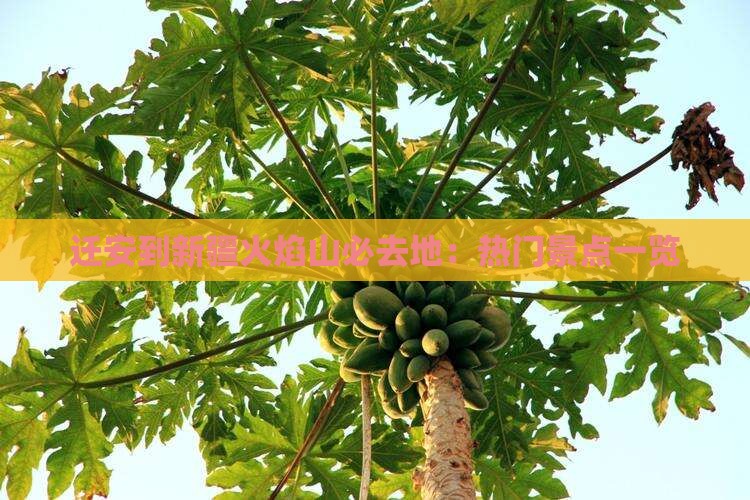 迁安到新疆火焰山必去地