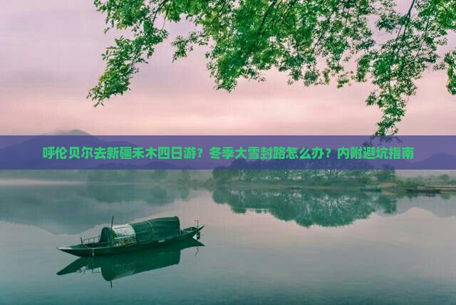 呼伦贝尔去新疆禾木四日游