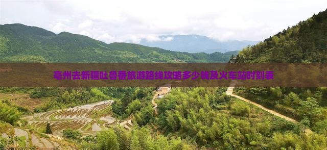 亳州去新疆吐鲁番旅游