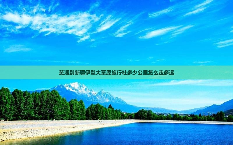 芜湖到新疆伊犁大草原旅行社