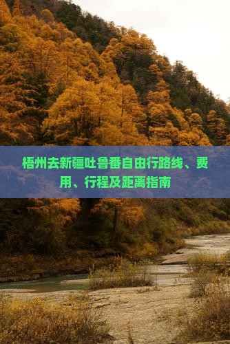 梧州去新疆吐鲁番自由行