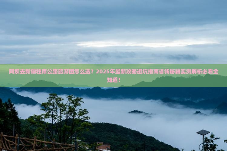 阿坝去新疆独库公路大型旅游团