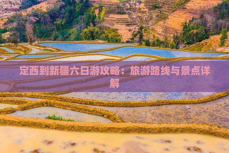定西到新疆六日游