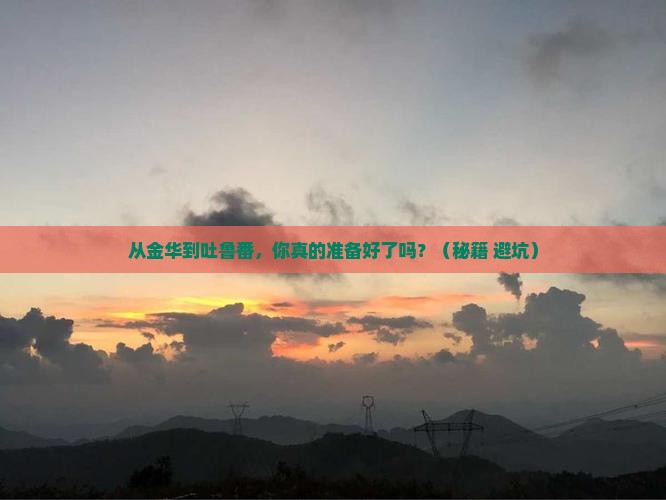 金华到新疆吐鲁番大型旅游团