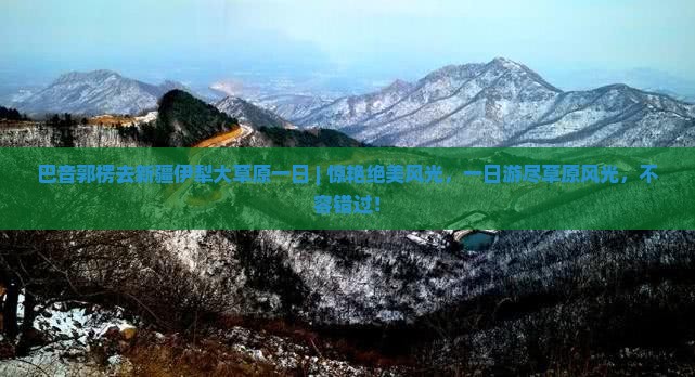 巴音郭楞去新疆伊犁大草原一日