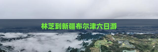 林芝到新疆布尔津六日游