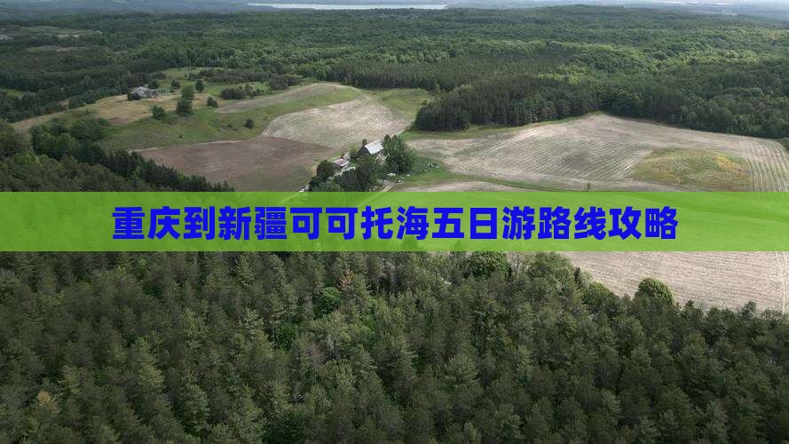 重庆到新疆可可托海五日游